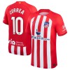 Maillot de Supporter Atlético Madrid Correa 10 Domicile 2023-24 Pour Homme